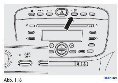 Fiat Punto. Ein-/ausschalten des systems