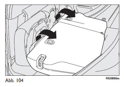 Fiat Punto. Rückstellung des rücksitzes