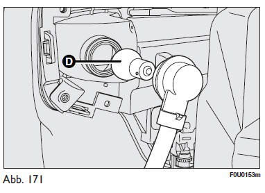 Fiat Punto. Fahrtrichtungsanzeiger