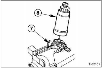 Dieselmotor: kraftstofffilter entwässern/ersetzen