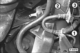 Bremsschlauch aus- und einbauen