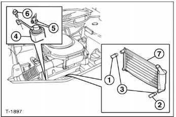 Kuhler/elektrolufter aus- und einbauen