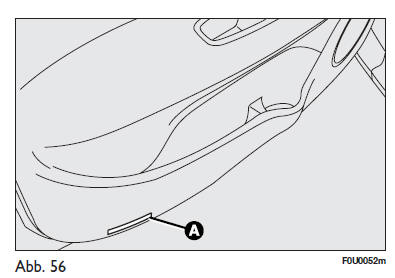 Fiat Punto. Ausstiegleuchten