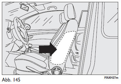 Fiat Punto. Sidebags vorne zum schutz des brustkorbes/bauchbereichs
