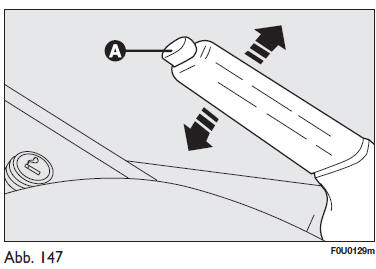 Fiat Punto. Handbremse